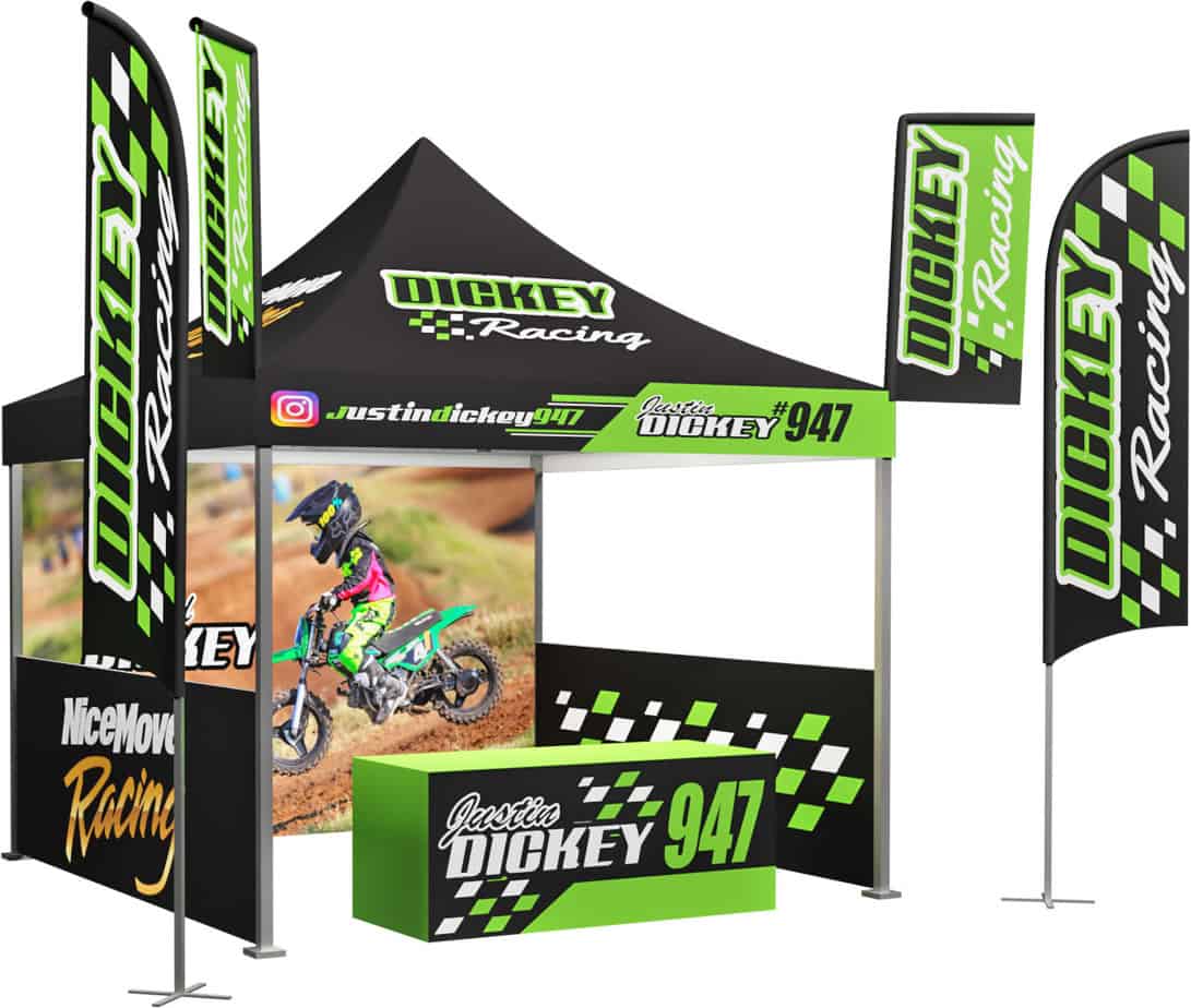 Make Your Own Custom 10x10 Racing Tent Canopy MyRaceNumber, 41% OFF