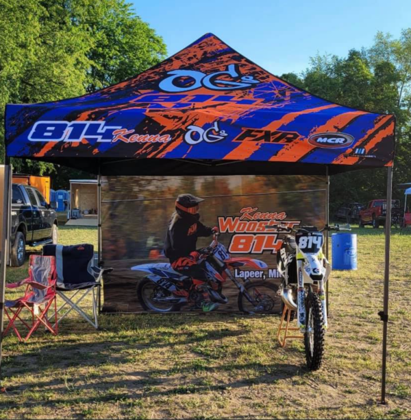 Custom Printed 10 Foot Tent Wall - Image 4