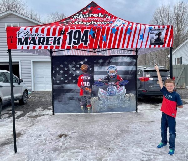 Custom Printed 10 Foot Tent Wall - Image 2