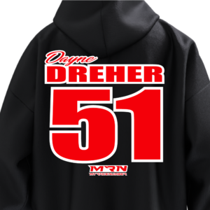 Custom Motocross Racing Hoody Baja ID Number